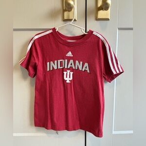IU Indiana University Hoosiers Adidas Tshirt Youth Size 7